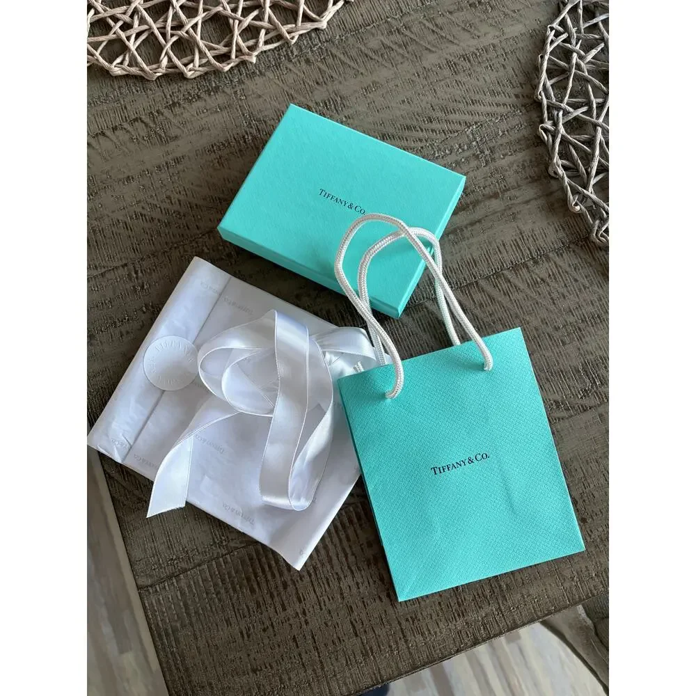 Tiffany & Co. blue giftbox, giftbag, Tiffany tissue and ribbon